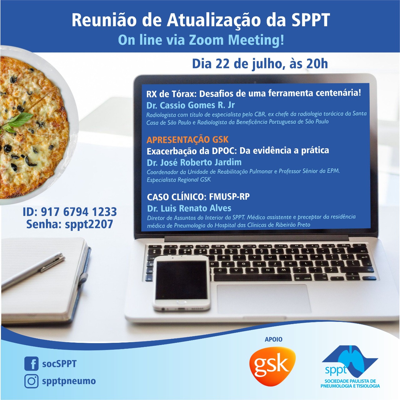 Reuni O Cient Fica De Atualiza O Via Web Sppt