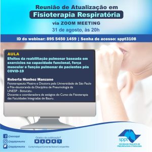 Reunião de Atualização em Fisioterapia Respiratória