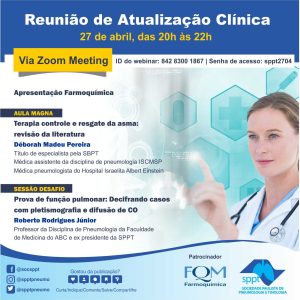 Leia mais sobre o artigo Reunião de Atualização Científica via Zoom Meeting